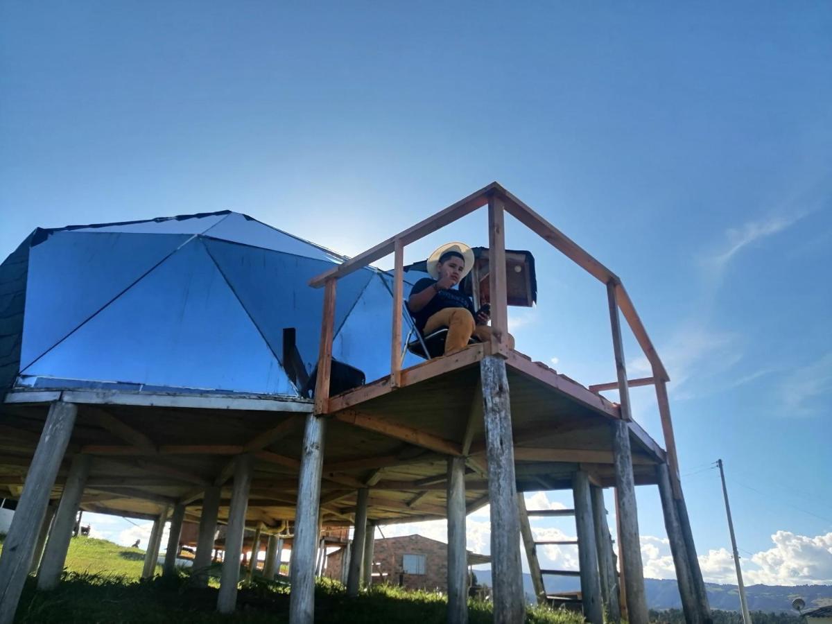 Cabanas El Mirador Del Tomine Guatavita Extérieur photo